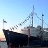 Royal Yacht Britannia - Thrive for Business - Inksters - At sunset